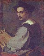 Andrea del Sarto Portrat eines jungen Mannes oil painting on canvas
